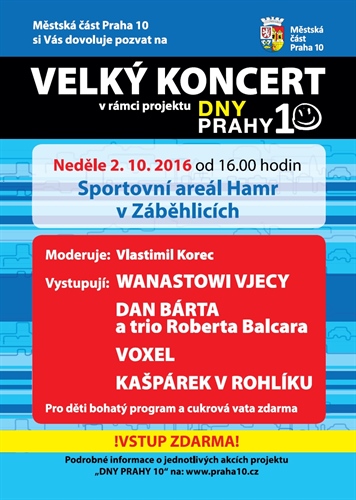 Koncert Prahy 10