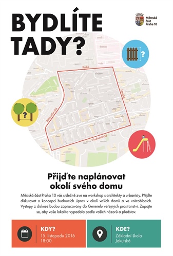 Přijďte naplánovat okolí svého domu!