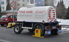 Výluka vody ve Strašnicích a Malešicích